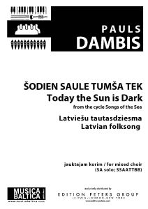 Šodien saule tumša tek