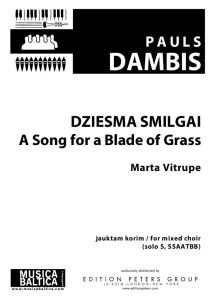 Dziesma smilgai