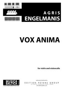 Vox anima