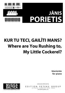 Kur tu teci, gailīti mans?