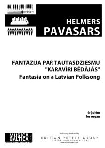 Fantāzija par tautasdziesmu "Karavīri bēdājās"