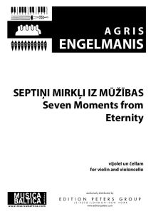 Septiņi mirkļi iz mūžības