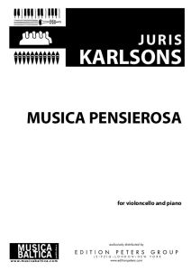Musica pensierosa