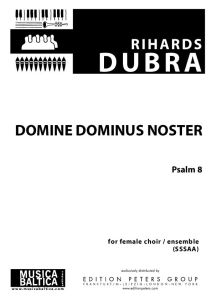 Domine Dominus noster