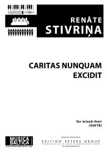 Caritas Nunquam Excidit