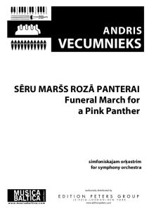 Sēru maršs rozā panterai