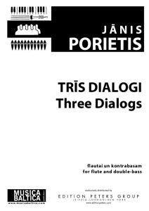 Trīs dialogi