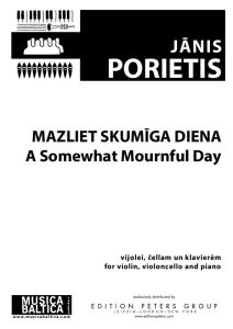 Mazliet skumīga diena