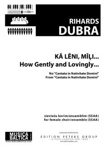 Kā lēni, mīļi...