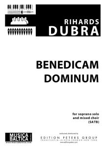 Benedicam Dominum