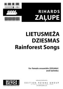 Lietusmeža dziesmas