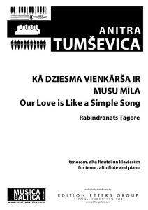 Kā dziesma vienkārša ir mūsu mīla