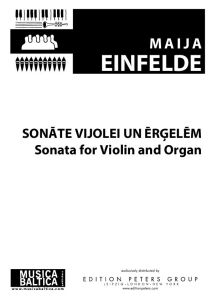 Sonāte vijolei un ērģelēm