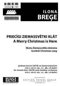 Priecīgi Ziemassvētki klāt