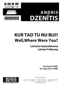 Kur tad tu nu biji?