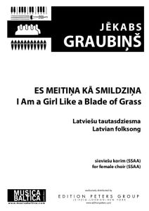 Es meitiņa kā smildziņa