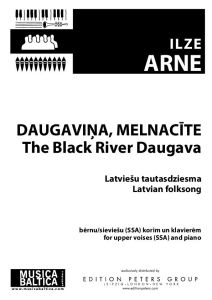 Daugaviņa, melnacīte
