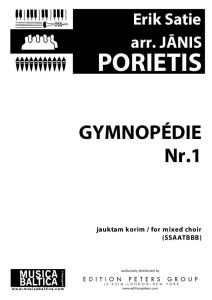 Gymnopédie Nr.1