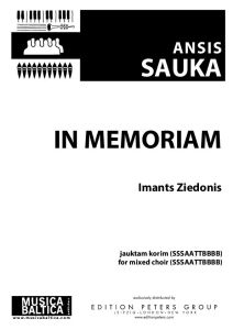 In memoriam