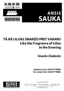 Tā kā lilijas smaržo pret vakaru