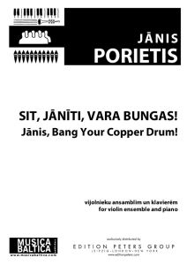 Sit, Jānīti, vara bungas!