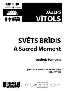 Svēts brīdis