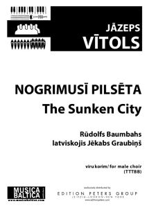 Nogrimusī pilsēta