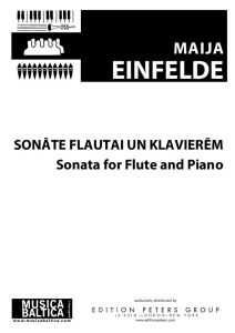 Sonāte flautai un klavierēm