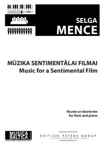 Mūzika sentimentālai filmai