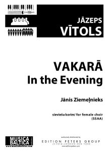 Vakarā