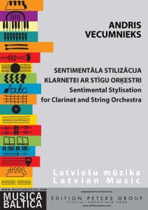 Sentimentāla stilizācija klarnetei ar stīgu orķestri