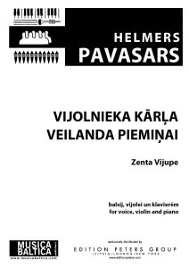 Vijolnieka Kārļa Veilanda piemiņai