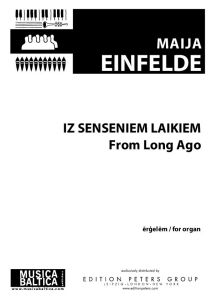 Iz senseniem laikiem