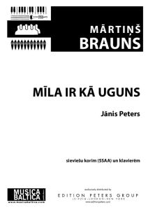 Mīla ir kā uguns