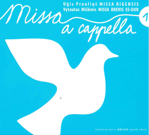 Missa Rigensis; Missa Brevis-ES DUR (CD)