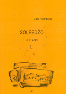 Solfedžo 6. klasei
