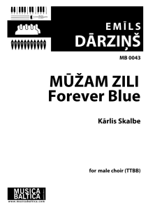 Mūžam zili