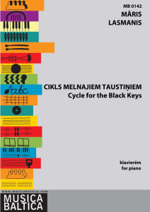 Cikls melnajiem taustiņiem