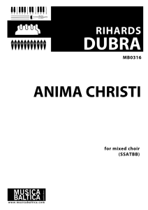 Anima Christi
