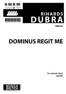 Dominus regit me