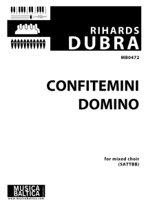 Confitemini Domino