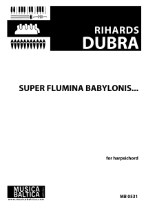 Super flumina Babylonis...