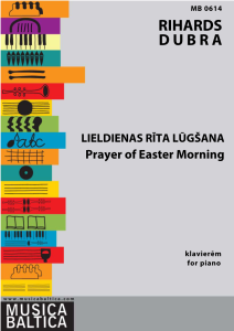 Lieldienas rīta lūgšana