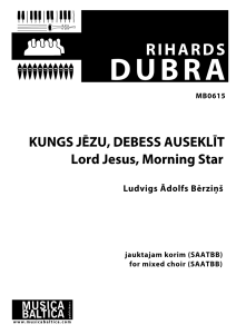 Kungs Jēzu, Debess Auseklīt