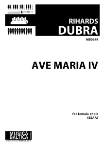 Ave Maria IV