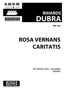 Rosa vernans caritatis