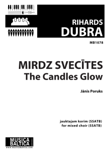 Mirdz svecītes