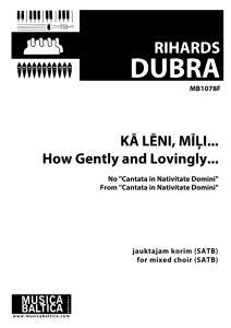 Kā lēni, mīļi...