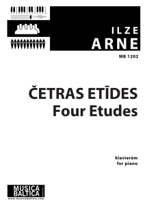 Četras etīdes