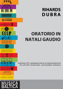 Oratorio in Natali Gaudio 